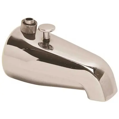 Add-On Shower Bathtub Spout with Diverter 3/4X1/2 in., Chrome