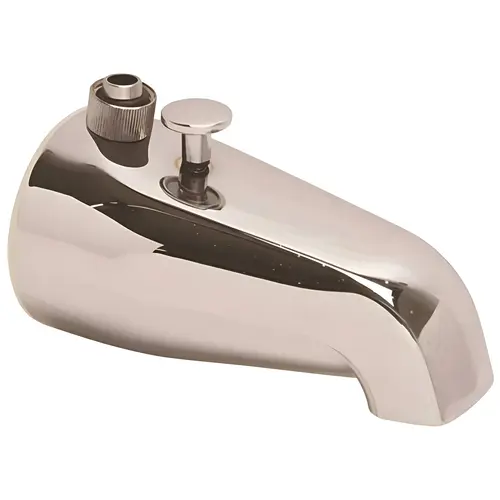 Add-On Shower Bathtub Spout with Diverter 3/4X1/2 in., Chrome