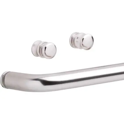 Simplicity Handle with Knobs for Sliding Shower or Bathtub Door in Chrome Simplicity Handle with Knobs for Sliding Shower or Bathtub Door in Chrome