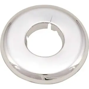 Proplus 231406 2.0 in. x 0.39 in. Plastic Escutcheon Chrome