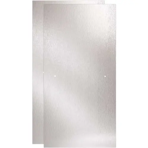 29-1/32 in. x 67-3/4 in. x 1/4 in. Frameless Sliding Shower Door Glass Panels in Rain ( for 50-60 in. Doors) Clear 29-1/32 in. x 67-3/4 in. x 1/4 in. Frameless Sliding Shower Door Glass Panels in Rain ( for 50-60 in. Doors) Clear