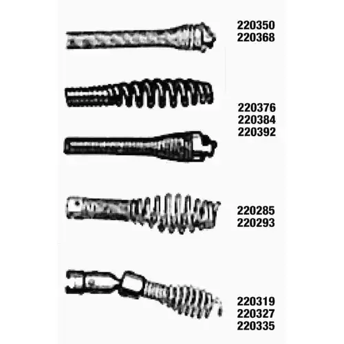 C1 5/16 in. x 25 ft. Cable with Bulb Auger Black C1 5/16 in. x 25 ft. Cable with Bulb Auger Black