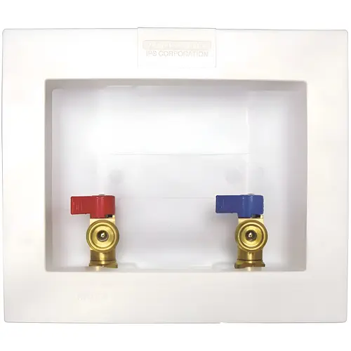 Washing Machine Outlet Box with 1/2 in. cPVC Washing Machine Outlet Box with 1/2 in. cPVC