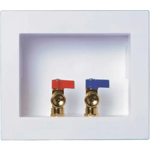 DU-All 1/2 in. PEX Dual-Drain Washing Machine Outlet Box