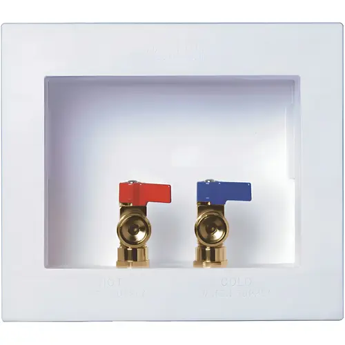 DU-All 1/2 in. PEX Dual-Drain Washing Machine Outlet Box DU-All 1/2 in. PEX Dual-Drain Washing Machine Outlet Box