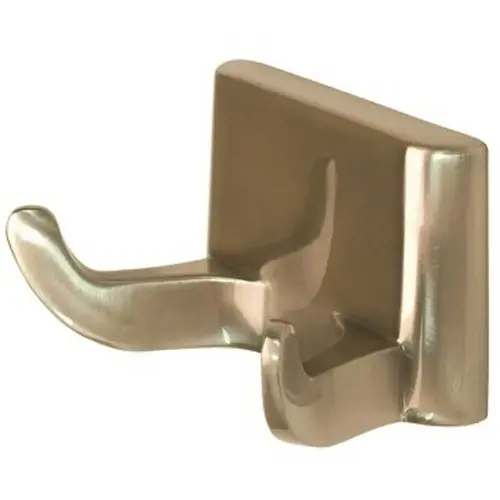 Wall Mounted Robe Hook in Brush Nickel