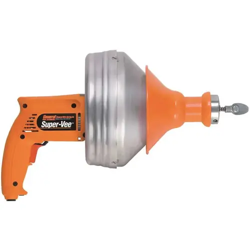 General's SV Drain Cleaner with 25 ft. x 5/16 in. Cable General's SV Drain Cleaner with 25 ft. x 5/16 in. Cable