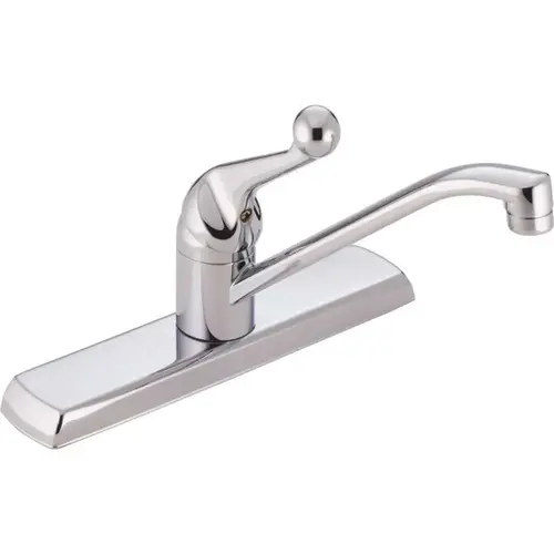 Classic Single-Handle Standard Kitchen Faucet in Chrome Classic Single-Handle Standard Kitchen Faucet in Chrome