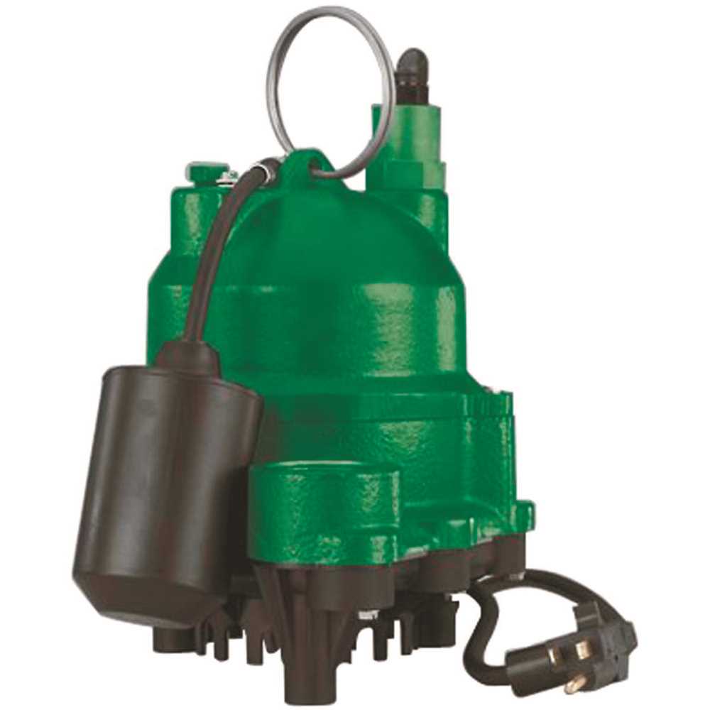 Akro-Mils / Myers Industries, Inc MDC50P1 1/2 HP Tethered Sump Pump with Piggyback Plug
