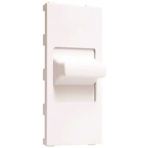 1-Gang ALLURE Toggle Switch Insert, White - pack of 6 1-Gang ALLURE Toggle Switch Insert, White - pack of 6