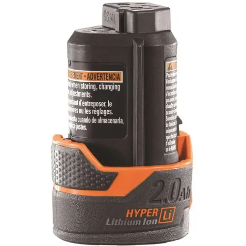 12-Volt 2.0 Ah Lithium-Ion Battery Pack Orange 12-Volt 2.0 Ah Lithium-Ion Battery Pack Orange