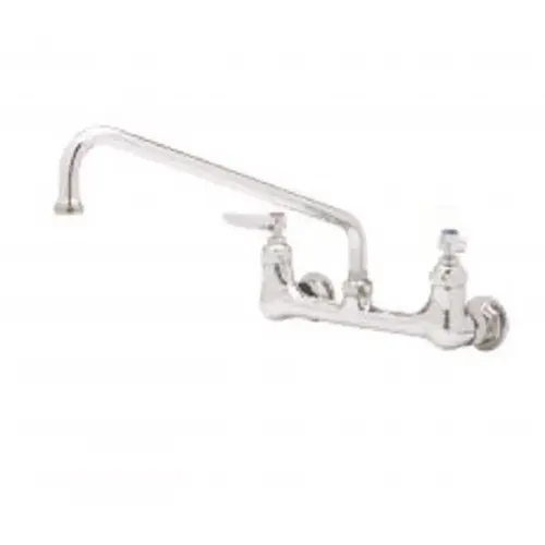2-Handle Standard Kitchen Faucet in Polished Chrome