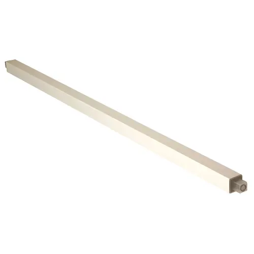 36 in. Spring Action Towel Bar in White