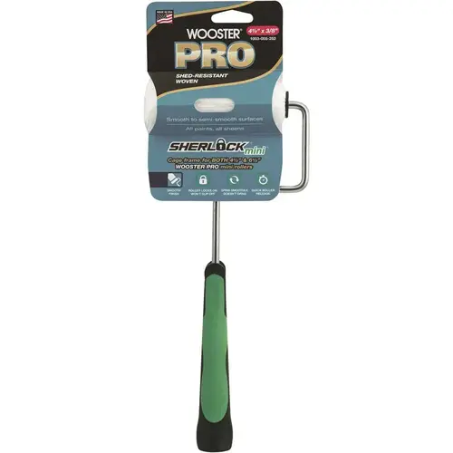 4-1/2 in. x 3/8 in. Pro Woven Sherlock Mini Cage Frame Roller Assembly