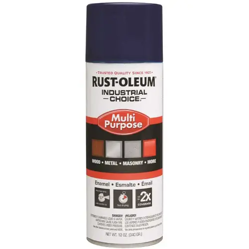 Enamel Spray Paint: Regal Blue, Gloss, 12 oz Enamel Spray Paint: Regal Blue, Gloss, 12 oz