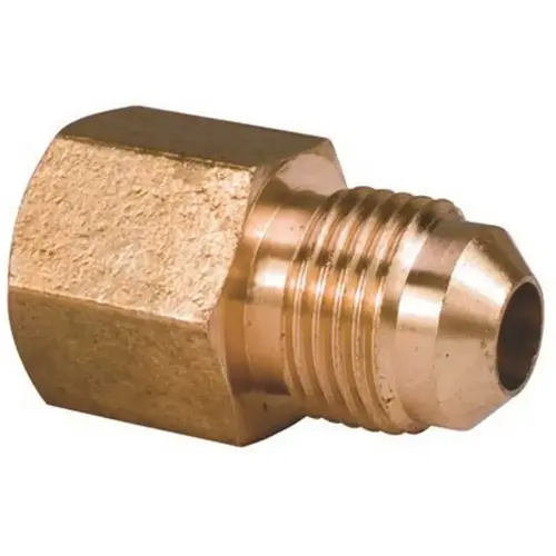 1/4 in. x 1/4 in. FIP Brass Flare Connector 1/4 in. x 1/4 in. FIP Brass Flare Connector