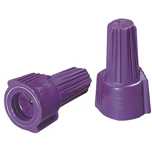 Twister Al/Cu Wire Connectors, Purple - pack of 10 Twister Al/Cu Wire Connectors, Purple - pack of 10