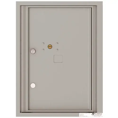 Versatile 1-Compartment Parcel Locker Wall-Mount 4C Mailbox Silver Speck Versatile 1-Compartment Parcel Locker Wall-Mount 4C Mailbox Silver Speck