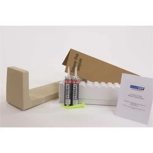 Step-In Kit Converts Bathtub To Step-In Shower, Beige Wide Width