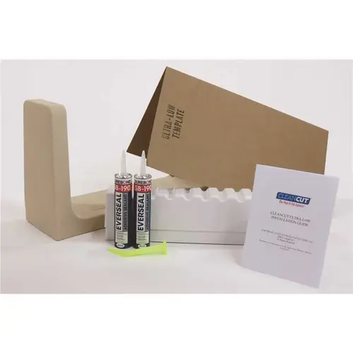 Ultra-Low Step-In Kit Converts Deep Bathtub To Step-In Shower Beige