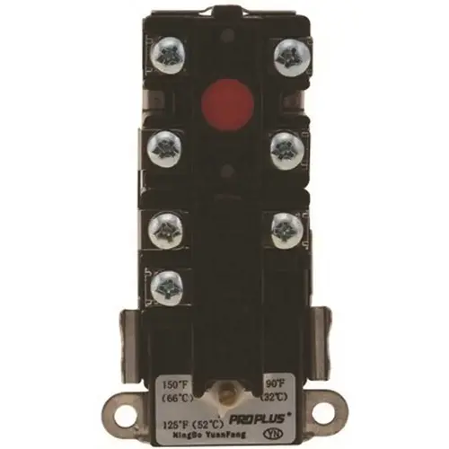 Water Heater Thermostat Black