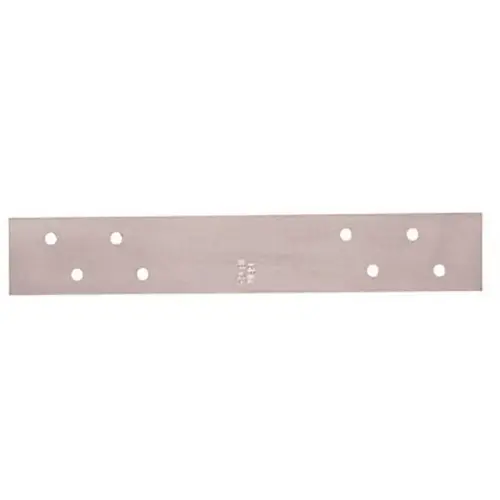 9 in. x 1-1/2 in. 18-Gauge Nail Plate Unfinished 9 in. x 1-1/2 in. 18-Gauge Nail Plate Unfinished