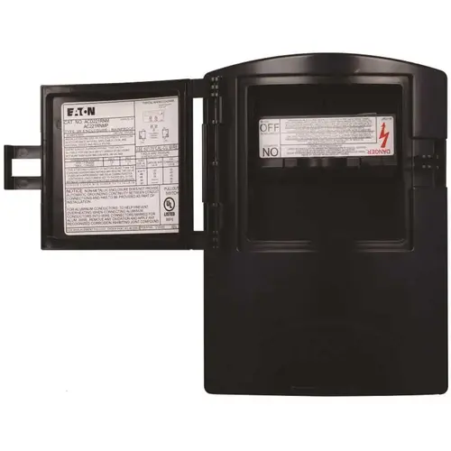 60 Amp AC Disconnect Non Metallic Non Fuse Gray