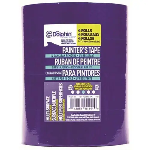 1.41 in. x 60 yd. Blue Painter's Tape - pack of 4 1.41 in. x 60 yd. Blue Painter's Tape - pack of 4