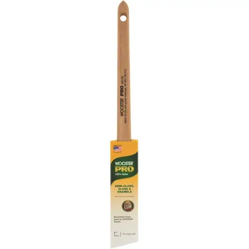 1 in. Pro Nylon Thin Angle Sash Brush 1 in. Pro Nylon Thin Angle Sash Brush