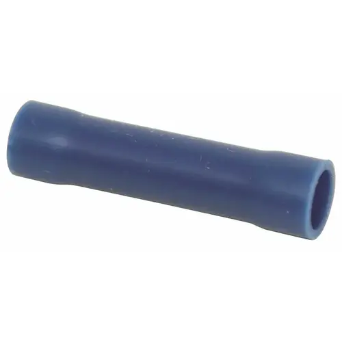 16-14 AWG Vinyl Insulated Butt Splice Blue 16-14 AWG Vinyl Insulated Butt Splice Blue