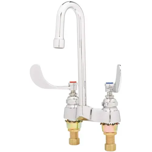 4 in. centerset 2-Handle Bathroom faucet in Polished Chrome 4 in. centerset 2-Handle Bathroom faucet in Polished Chrome