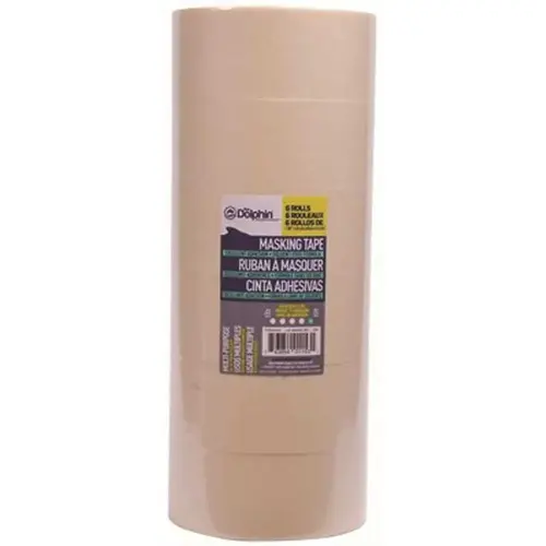 1.88 in. x 60 yd. General Purpose Masking Tape Beige - pack of 6 1.88 in. x 60 yd. General Purpose Masking Tape Beige - pack of 6