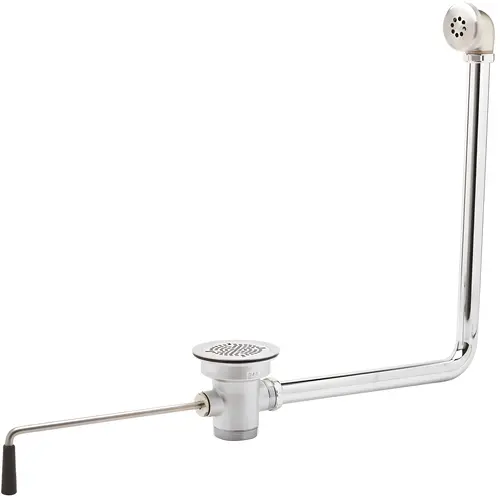 3 1/2 in. x 2 in. Twist Waste Drain with Overflow Assembly Chrome Plated Brass 3 1/2 in. x 2 in. Twist Waste Drain with Overflow Assembly Chrome Plated Brass