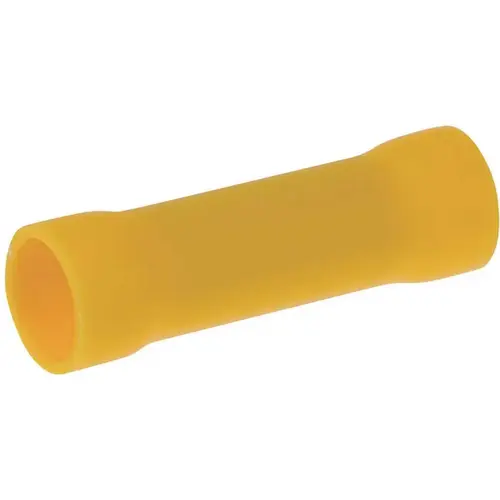 Plastic Butt Splice, Yellow (12 10, )