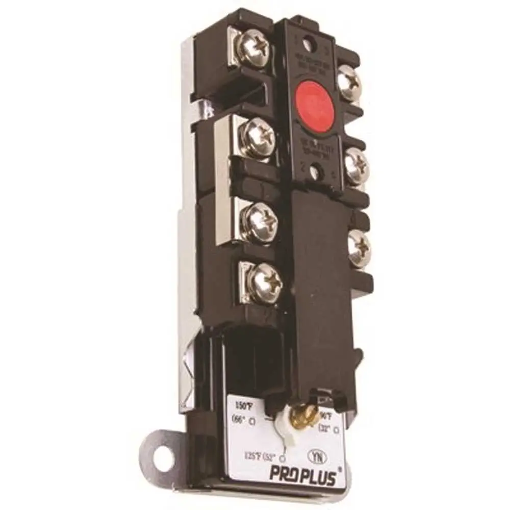 Camco High-Limit Upper Water Heater Thermostat Tod Style Bulk Black 08162 Camco High-Limit Upper Water Heater Thermostat Tod Style Bulk Black 08162