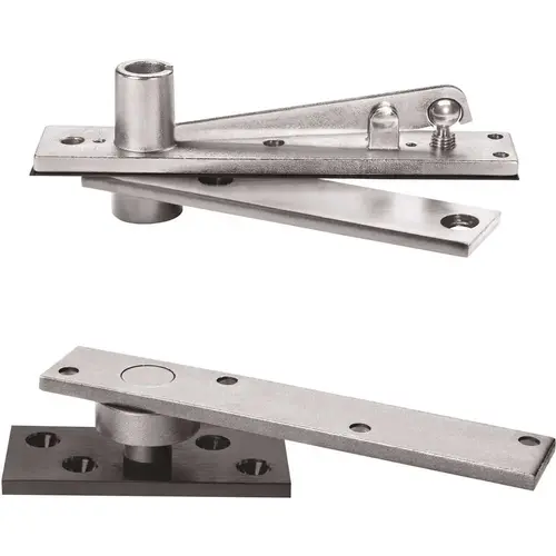 1 in. x 6-3/4 in. Pivot Hinge Brass Center Hung Pivot Dark Bronze