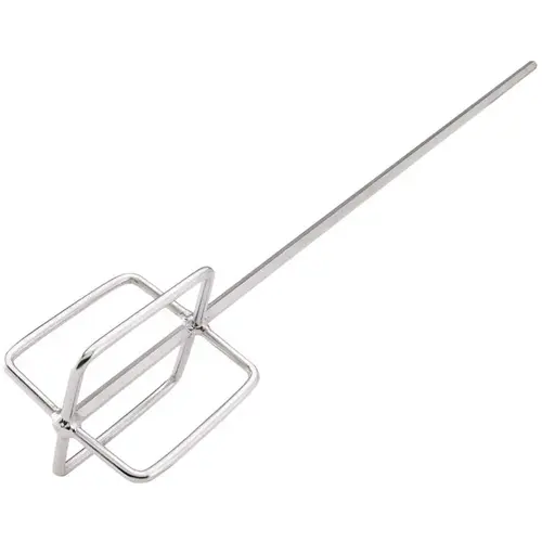 Super Thinset and Grout Mixer Mixing Paddle Stainless Look Super Thinset and Grout Mixer Mixing Paddle Stainless Look