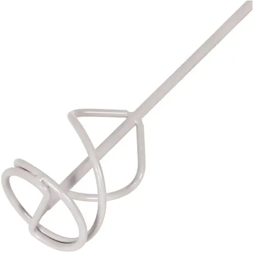 16 in. Universal Thinset and Grout Mixer Mixing Paddle Steel 16 in. Universal Thinset and Grout Mixer Mixing Paddle Steel
