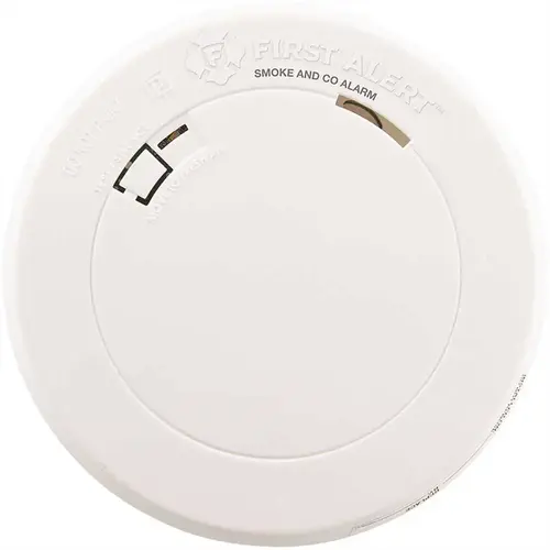 1039871 Smoke and Carbon Monoxide Alarm, 85 dB, Alarm: Audible, Electrochemical, Photoelectric Sensor White 1039871 Smoke and Carbon Monoxide Alarm, 85 dB, Alarm: Audible, Electrochemical, Photoelectric Sensor White