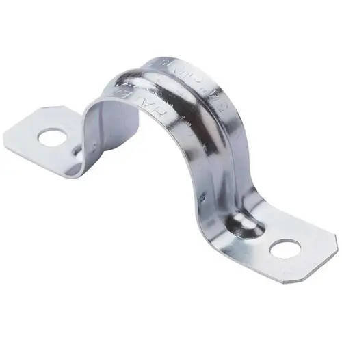 2 in. 2-Hole Electrical Metallic Tube (EMT) Straps - Pair Galvanized 2 in. 2-Hole Electrical Metallic Tube (EMT) Straps - Pair Galvanized