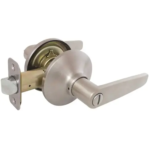 Olympic Stainless Steel Privacy Bed/Bath Door Lever
