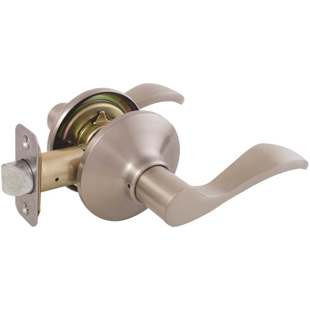 Defiant LYEX203B Naples Satin Nickel Passage Hall/Closet Door Lever