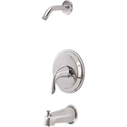 Viper 1-Handle Tub and Shower Trim Kit in Chrome without Showerhead with Treysta Cartridge (Valve Not Included) Viper 1-Handle Tub and Shower Trim Kit in Chrome without Showerhead with Treysta Cartridge (Valve Not Included)