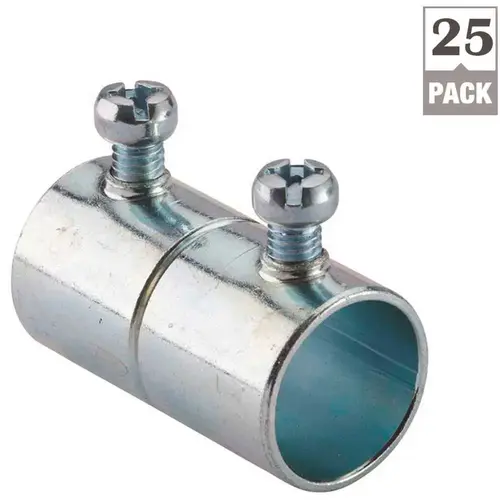 3/4 in. Electrical Metallic Tube (EMT) Set-Screw Coupling 3/4 in. Electrical Metallic Tube (EMT) Set-Screw Coupling