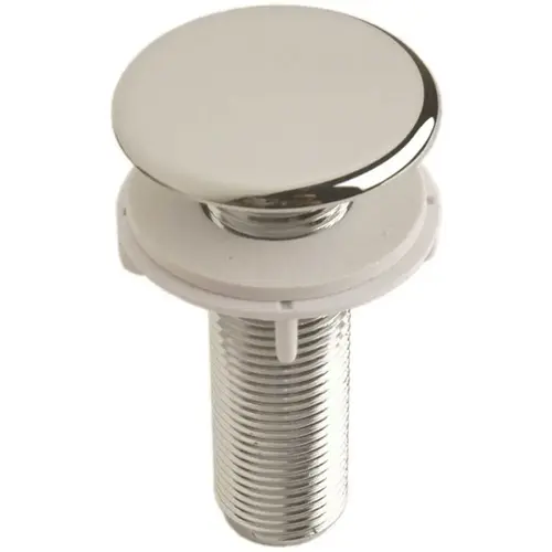 1-3/4 in. Plastic Universal Sink Hole Cover in Chrome 1-3/4 in. Plastic Universal Sink Hole Cover in Chrome