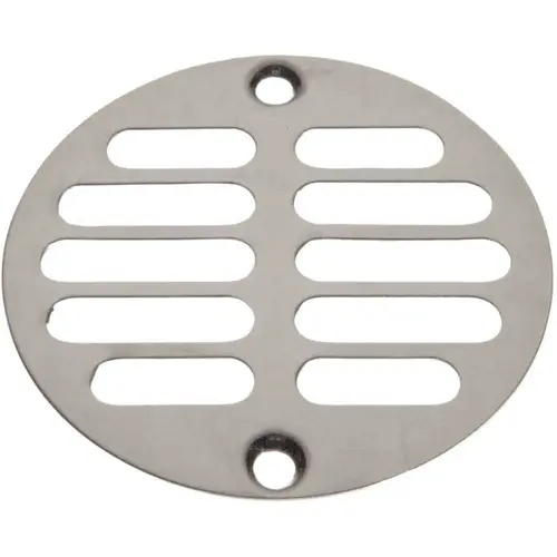 3-3/8 in. Screw-In Shower Drain Strainer Chrome