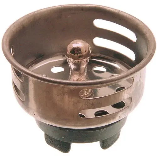 1-1/2 in. Mobile Home/RV Sink Strainer Stainless Steel 1-1/2 in. Mobile Home/RV Sink Strainer Stainless Steel