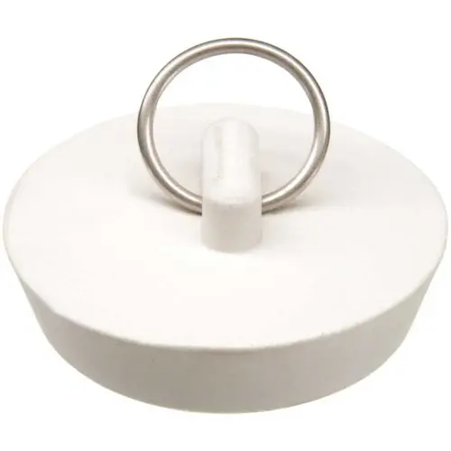 1-3/4 in. Kitchen Sink Stopper in White