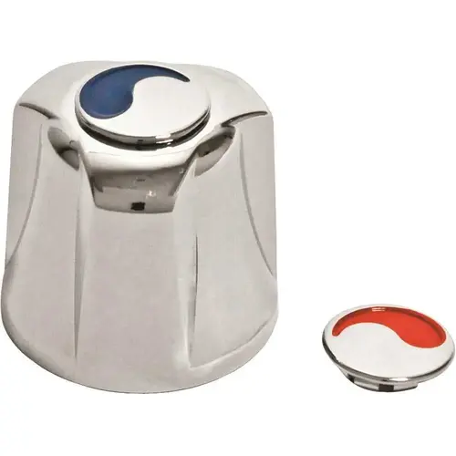 Small Universal Canopy Faucet Handle in Chrome Small Universal Canopy Faucet Handle in Chrome