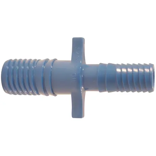 3/4 in. x 1/2 in. Blue Twister Polypropylene Insert Coupling 3/4 in. x 1/2 in. Blue Twister Polypropylene Insert Coupling